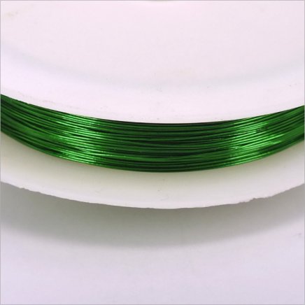 Drôt 0,3mm, cievka 20m, zelená